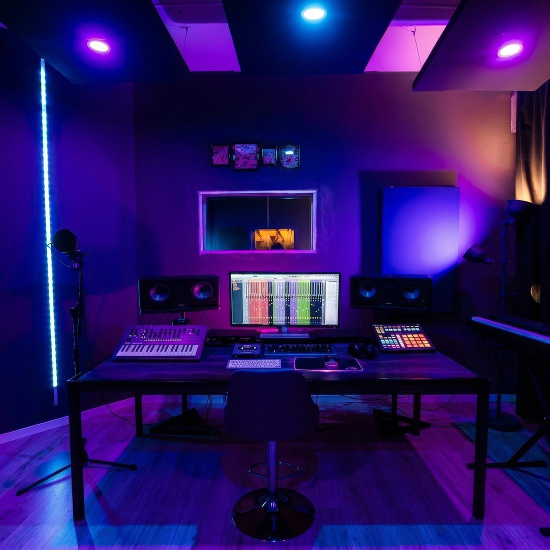 HTR Studio Playground — stanza frontale